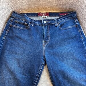 Lucky Brand Sofia Straight Women's Deep Blue Straight Leg Jeans